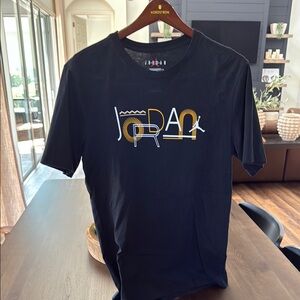 Jordan Black Graphic T-Shirt Excellent Condition!!